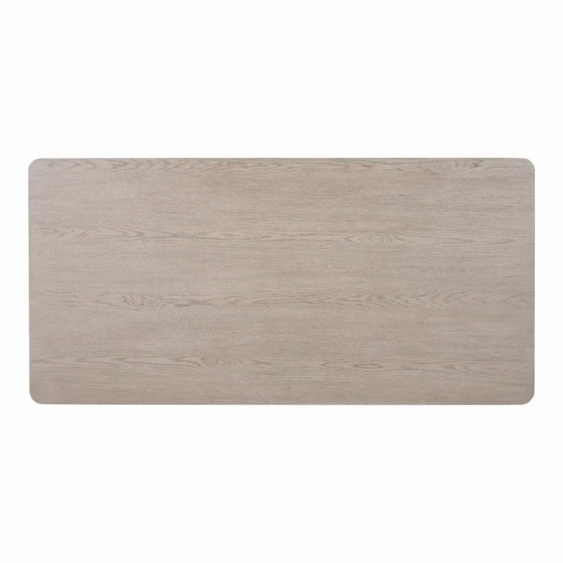 Ensemble de salle à manger 7 pièces moderne Billet en bois de chêne naturel Furniture of America