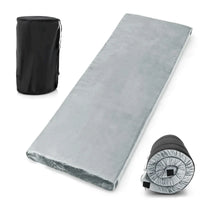 Matelas de Voyage Léger Enroulable Gymax 72 pouces Portable en Mousse à Mémoire de Forme