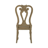 Chaise d'appoint à dossier droit Splat de Magnolia Manor (lot de 2)
