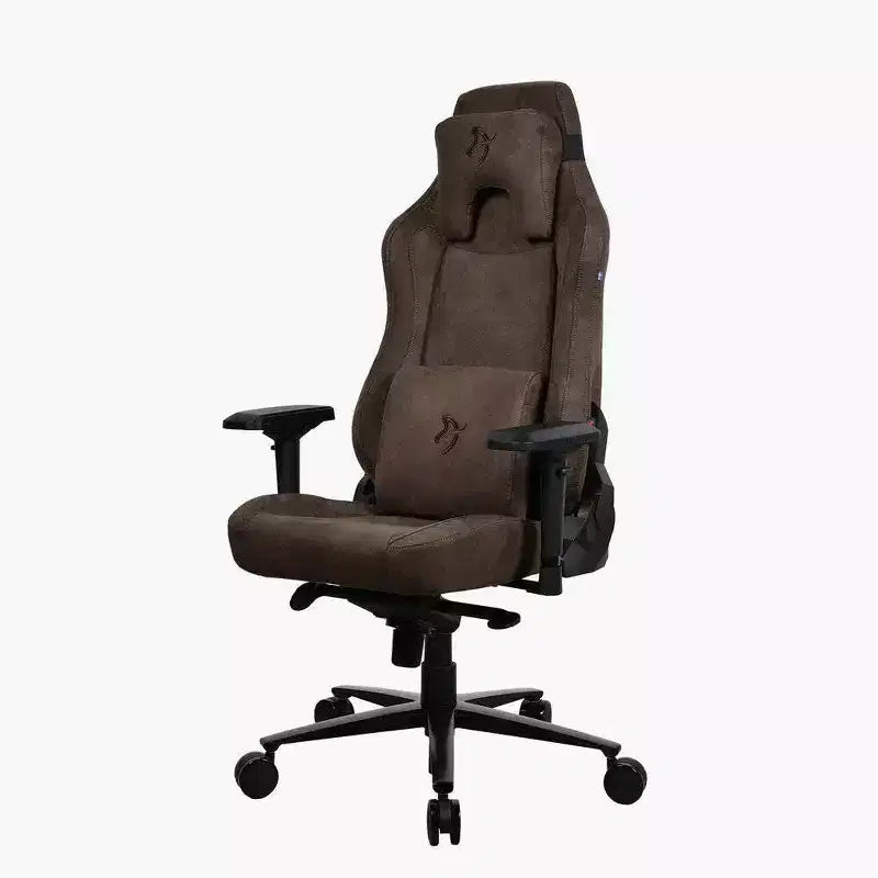 Fauteuil de bureau et de gaming Arozzi Vernazza Supersoft avec support lombaire en mousse à mémoire de forme, marron