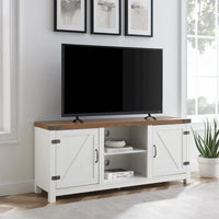 Meuble TV avec porte de grange Middlebrook Firebranch 58 pouces