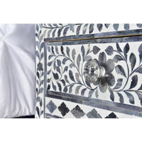 Steve Silver Firoz armoire d'appoint avec incrustation d'os