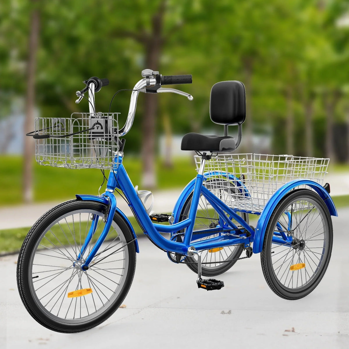 Tricycle adulte 26 vélo 3 roues 7 vitesses Trike