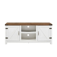 Meuble TV avec porte de grange Middlebrook Firebranch 58 pouces