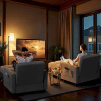 Fauteuil-lit escamotable 3 en 1, fauteuil convertible réglable pliable, canapé de détente capitonné