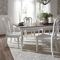 Chaise d'appoint à dossier droit Splat de Magnolia Manor (lot de 2)