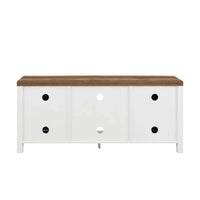 Meuble TV avec porte de grange Middlebrook Firebranch 58 pouces