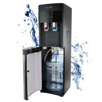 MegaChef Distributeur d'eau chaude et froide à chargement par le bas - 12x13.6x41