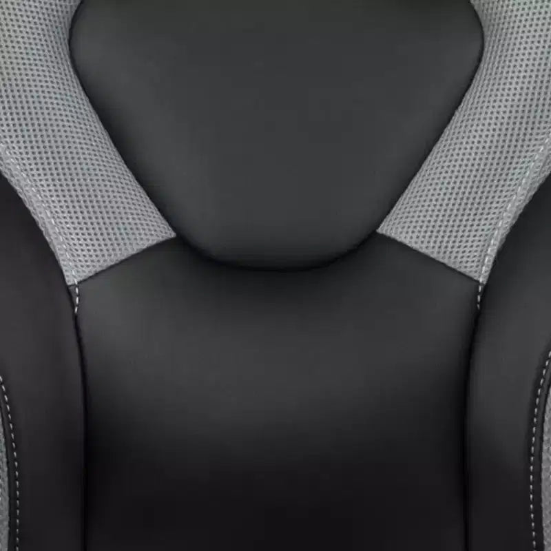 Fauteuil de bureau ergonomique pivotant réglable Flash Furniture X10 pour gamer avec accoudoirs relevables