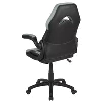 Fauteuil de bureau ergonomique pivotant réglable Flash Furniture X10 pour gamer avec accoudoirs relevables