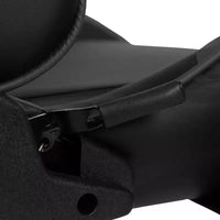 Chaise de jeu inclinable en similicuir BlackArc – Accoudoirs pivotants réglables en hauteur, repose-pieds escamotable, oreillers de tête et lombaires