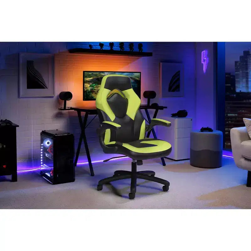 Chaise de jeu ergonomique RESPAWN 3085 avec accoudoirs relevables