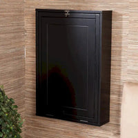 Bureau convertible escamotable SEI Furniture Murphy noir