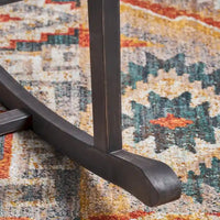 Balancelle de Patio en Bois d'Acacia Amina par Christopher Knight Home