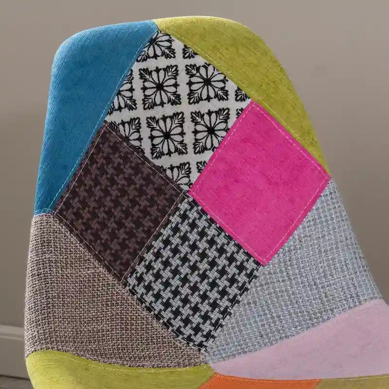Fauteuil en tissu patchwork Wilmette par Christopher Knight Home (lot de 2) - N/A