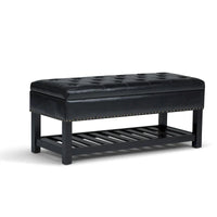 WYNDENHALL Riley banc ottoman rectangulaire 43 pouces de large - 43 W x 17 D x 19 H
