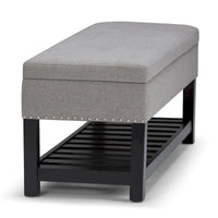 WYNDENHALL Riley banc ottoman rectangulaire 43 pouces de large - 43 W x 17 D x 19 H