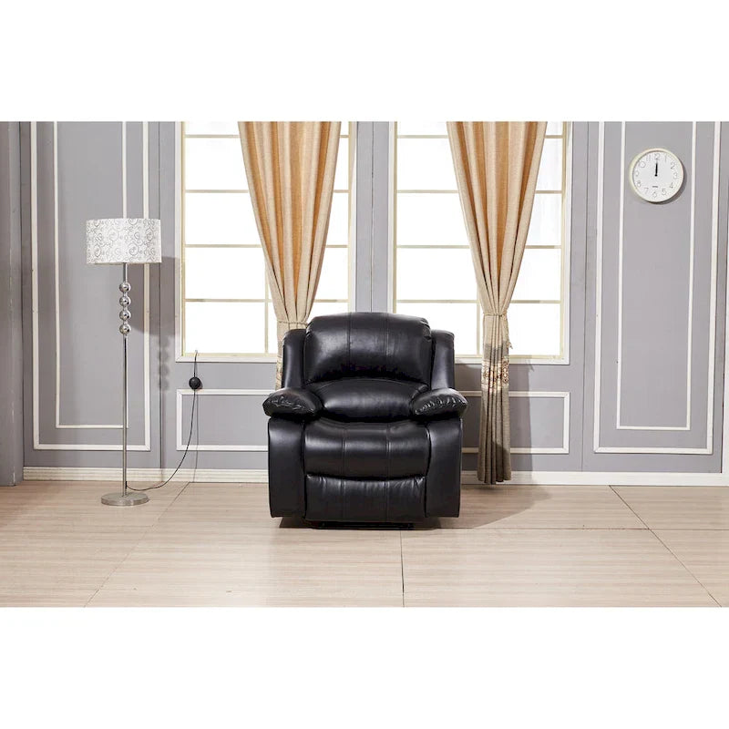 Fauteuil Inclinable Simple Électrique Betsy Furniture en Cuir Reconstitué 8018