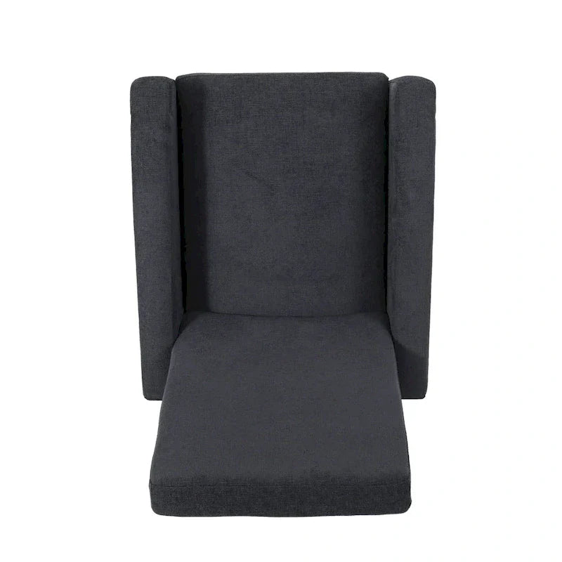 Fauteuil Inclinable à Dossier Poussé Rembourré Kalstrom par Christopher Knight Home