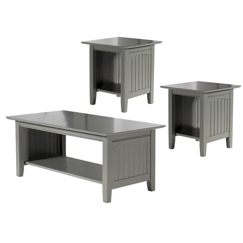 Ensemble de 3 tables basses AFI Nantucket
