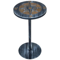 Table à boissons ronde de style côtier