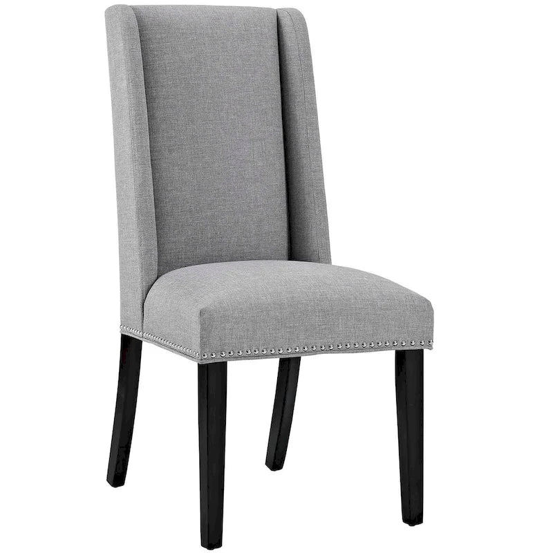 Modway Baron Chaises de salle à manger rembourrées en tissu (lot de 2)