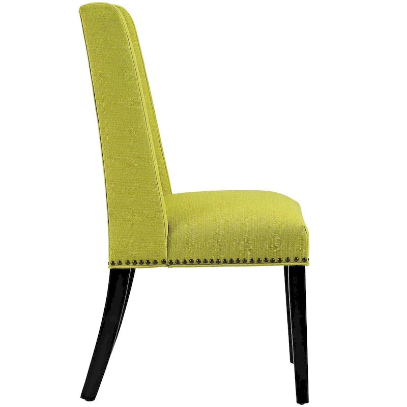 Modway Baron Chaises de salle à manger rembourrées en tissu (lot de 2)