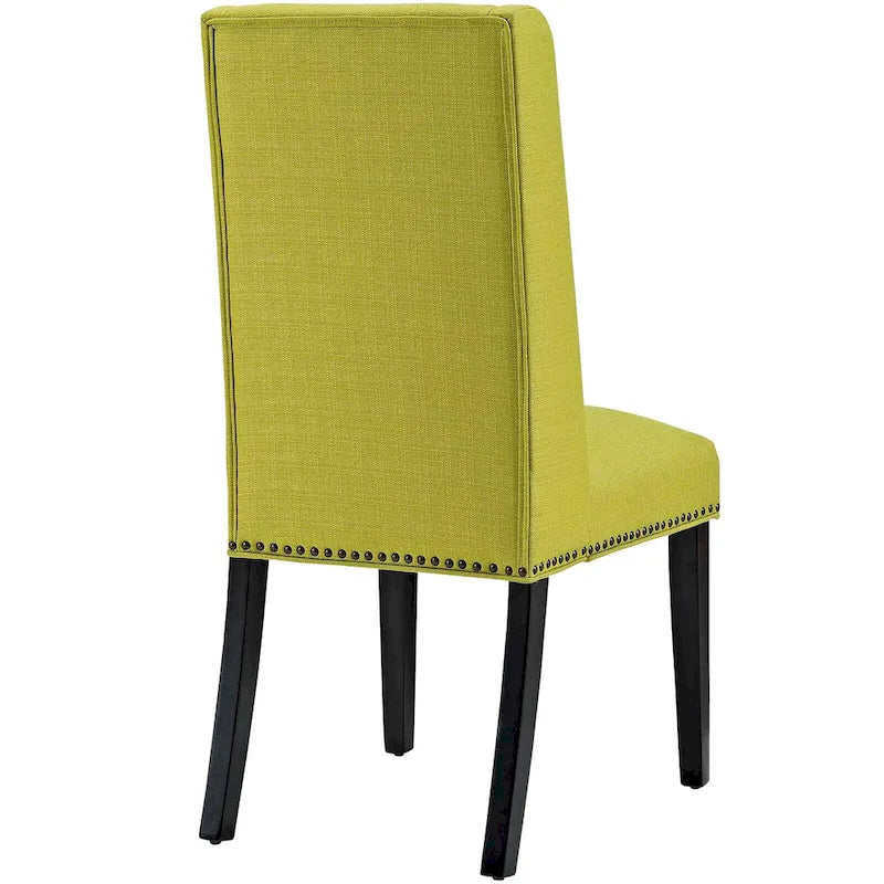 Modway Baron Chaises de salle à manger rembourrées en tissu (lot de 2)