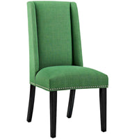 Modway Baron Chaises de salle à manger rembourrées en tissu (lot de 2)