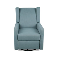 Fauteuil Inclinable Pivotant Rembourré Contemporain Hounker par Christopher Knight Home