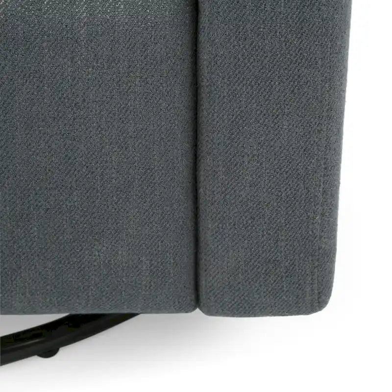 Fauteuil Inclinable Pivotant Rembourré Contemporain Hounker par Christopher Knight Home