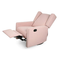 Fauteuil Inclinable Pivotant Rembourré Contemporain Hounker par Christopher Knight Home