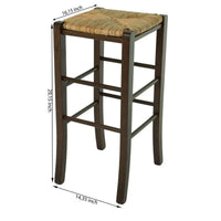 Graham Tabouret de bar sans dossier (lot de 2)