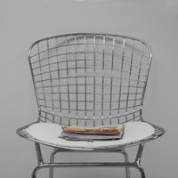Tabouret de comptoir en fil de chrome du milieu du siècle (Lot de 2) - N/A