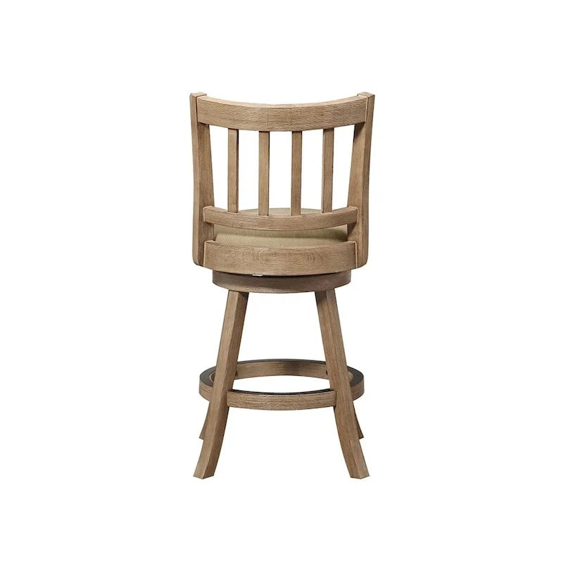Tabouret de comptoir pivotant Sheldon