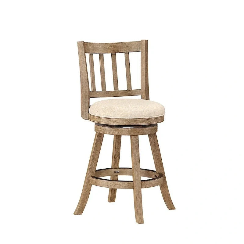 Tabouret de comptoir pivotant Sheldon
