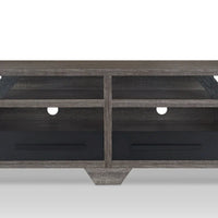 Meuble TV étagère ouverte à niveaux DH BASIC Modern Gray 82 par Denhour