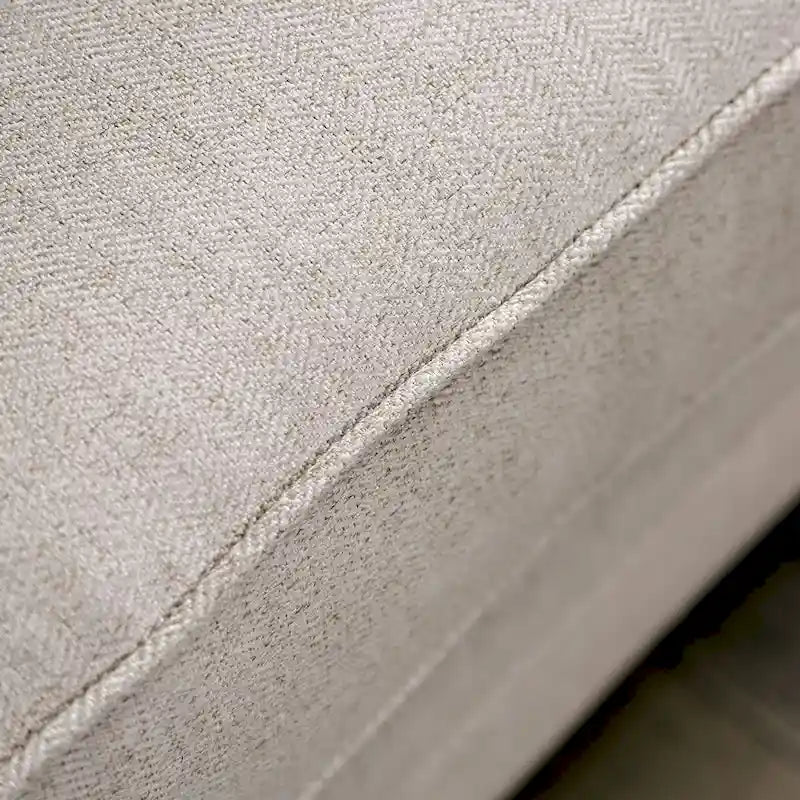 Ensemble de salon 2 pièces transitionnel en tissu ivoire Stormy Thistle par Furniture of America