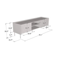 Meuble TV 2D Brandy