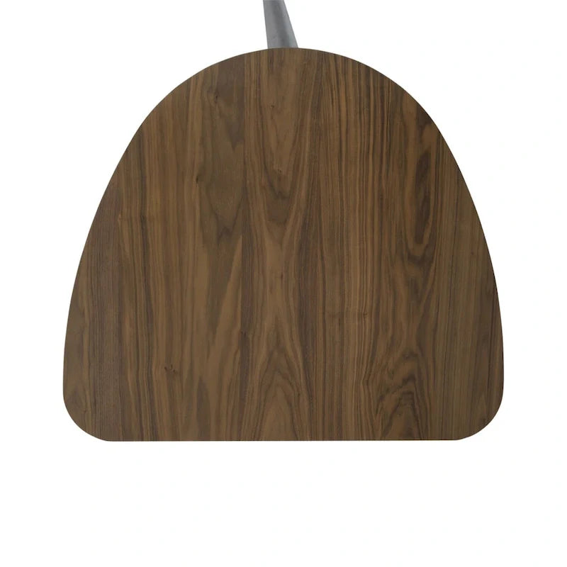 Ensemble de table triangulaire 4 pièces Space Savers noyer satiné