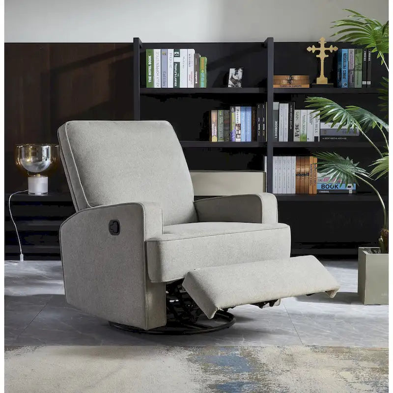 Fauteuil planeur pivotant manuel Bailey 32 po de large, coquille
