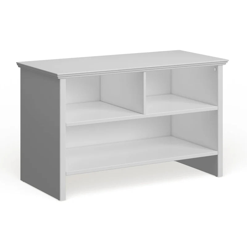 Banc à chaussures Candace en bois blanc Porch & Den