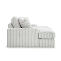 Méridienne Surdimensionnée Roundhill Furniture Azulu, avec Porte-Gobelets et Chargement USB
