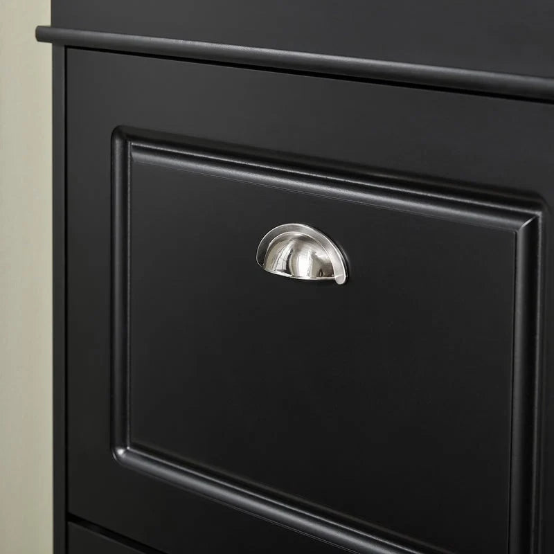 SoBuy FSR94-W, Meuble à Chaussures Commode de Rangement à 3 Tiroirs Étagère à Chaussures