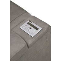 Fauteuil Inclinable Électrique Contemporain The Man-Den avec Appui-Tête Réglable, Gris Tourterelle