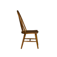 Chaise d'appoint The Gray Barn Hearthstone Ridge tabac à dossier Windsor (lot de 2)