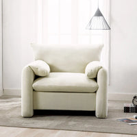 Fauteuil d'appoint surdimensionné fauteuil
