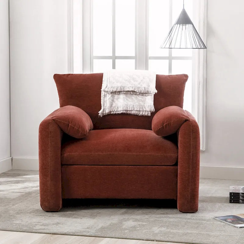 Fauteuil d'appoint surdimensionné fauteuil