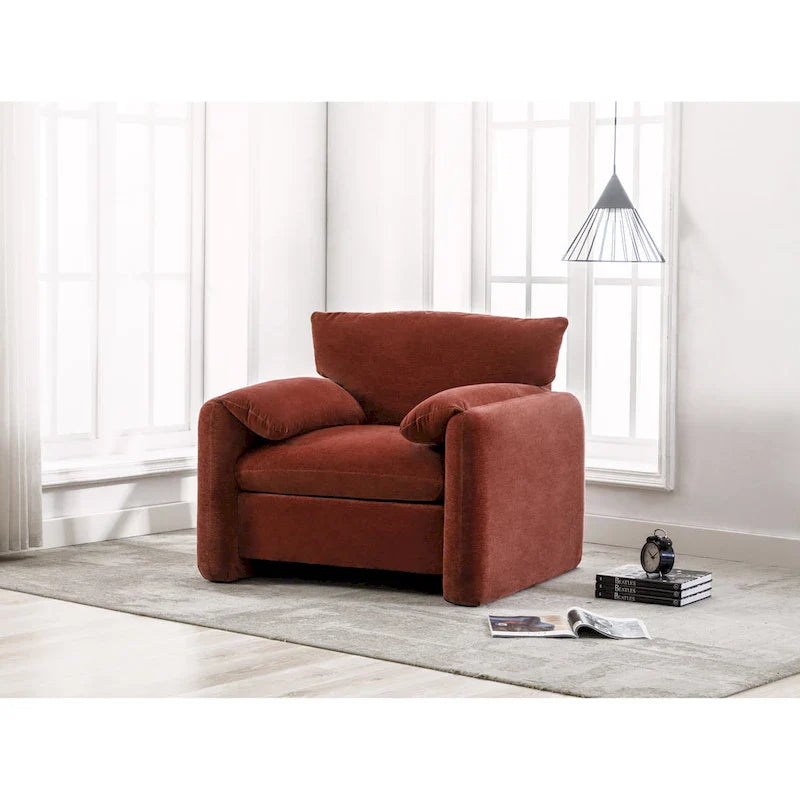 Fauteuil d'appoint surdimensionné fauteuil