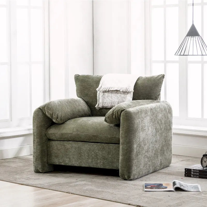 Fauteuil d'appoint surdimensionné fauteuil